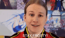 React Stay Frosty GIF - React Stay Frosty Glass Reflection GIFs