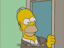 homer simpson youre so hot simpsons