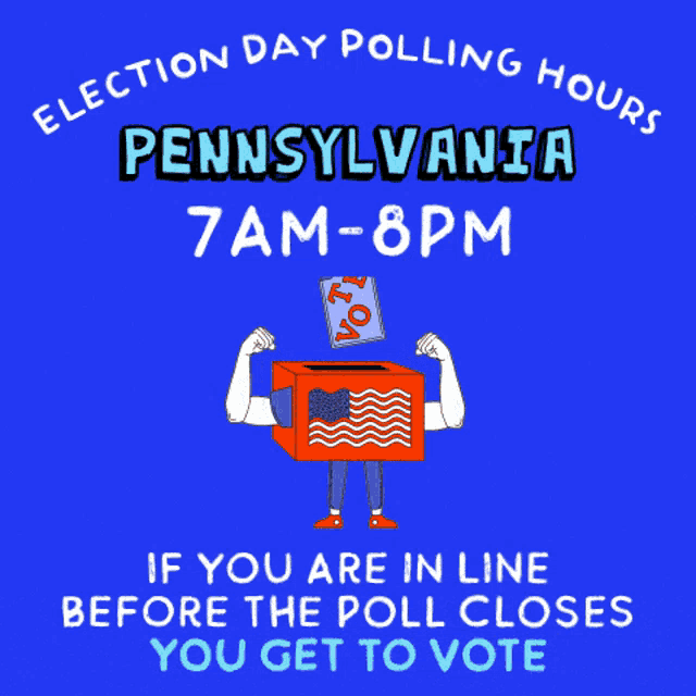 Pennsylvania Pa GIF Pennsylvania Pa Election Day Polling Hours