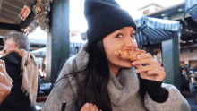 Oriana Sabatini Orisabatini GIF - Oriana Sabatini Orisabatini Comiendo Pizza GIFs