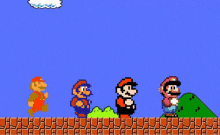 Mario GIF - Super Mario Bros Mario Evolution GIFs