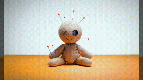 Vudu Doll GIF - Vudu Doll Voodoo - Discover & Share GIFs