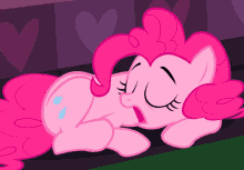 Pinkie Pie Sleeping GIF - Pinkie Pie Sleeping Behaving Like A Dog GIFs