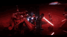 Star Wars Reylo GIF - Star Wars Reylo Duel GIFs