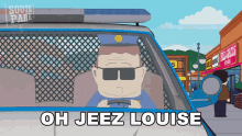 Oh Jeez Louise Officer Barbrady GIF - Oh Jeez Louise Officer Barbrady South Park GIFs