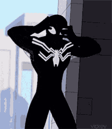 spiderman spectacular spider man black spider man symbiote venom