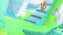 Pokemon Eevee GIF - Pokemon Eevee Slide GIFs
