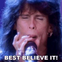 Best Believe It Steven Tyler GIF - Best Believe It Steven Tyler Aerosmith GIFs