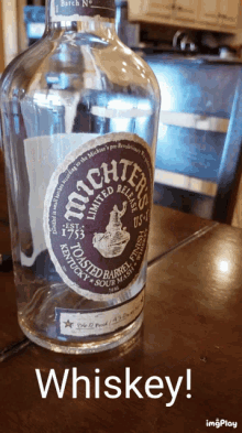 Whiskey Michters GIF - Whiskey Michters Toasted Barrel Finish GIFs
