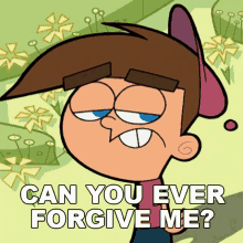 Can You Ever Forgive Me Timmy GIF - Can You Ever Forgive Me Timmy Fairly Odd Baby GIFs