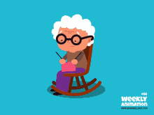 Grandma Chill Grandma Chair GIF - Grandma Chill Grandma Chair GIFs