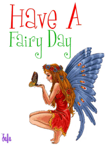 Fairy Have A Fairy Day GIF - Fairy Have A Fairy Day Wings GIFs
