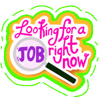 Looking For A Job Jobless Sticker - Looking For A Job Job Jobless Stickers