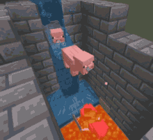 Minecraft Memes Pig GIF - Minecraft Memes Pig Pigs GIFs