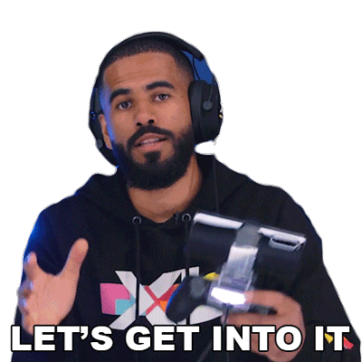 Lets Get Into It Freemedou Sticker - Lets Get Into It Freemedou Excel Esports Stickers