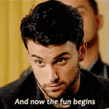 Now The Fun Begins How To Get Away With Murder GIF - Now The Fun Begins How To Get Away With Murder Connor Walsh GIFs