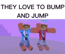Jim And Jon Dance Bumping And Jumping GIF - Jim And Jon Dance Bumping And Jumping GIFs