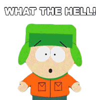 What The Hell Kyle Broflovski Sticker - What The Hell Kyle Broflovski South Park Stickers