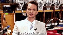 If You Know What I Mean Nph GIF - Himym Barney Stinson If You Know What I Mean GIFs