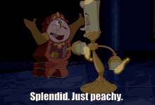 Disney Beauty And The Beast GIF - Disney Beauty And The Beast Lumiere GIFs
