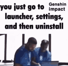 Uninstall Genshin Impact GIF - Uninstall Genshin Impact GIFs