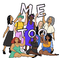 Me Too Women Sticker - Me Too Women Speak Up Stickers