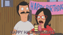 Happy Half Birthday GIF - Half Birthday Happy Half Birthday Cake GIFs