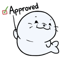 Seal Of Sticker - Seal Of Approval Stickers