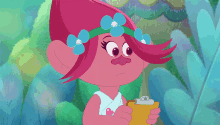 smile poppy trolls the beat goes on smirk smile poppy trolls the beat goes on smirk