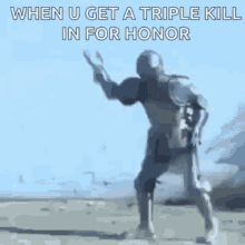 When You Get A Triple Kill Knight GIF - When You Get A Triple Kill Knight Dance GIFs