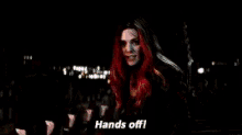 Hands Off Scarlet Witch GIF - Hands Off Scarlet Witch Wanda Maximoff GIFs