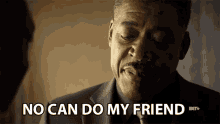 No Can Do My Friend Cant Do It GIF - No Can Do My Friend Cant Do It My Friend GIFs