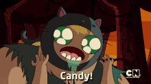 trickortreat candy adventuretime drooling