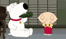 Feelin Myself GIF - Family Guy Brian Griffin Stewie Griffin GIFs