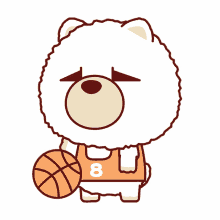 dribble basketball cute dribbling ball
