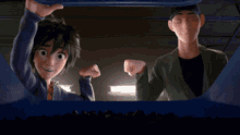 big hero high five boom hiro hamada tadashi hamada big hero high five boom hiro hamada tadashi hamada