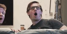 surprised wide