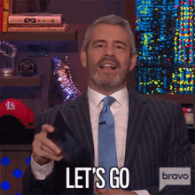 Lets Go Andy Cohen GIF - Lets Go Andy Cohen Watch What Happens Live GIFs