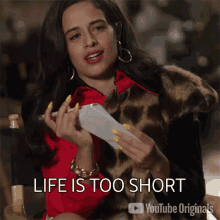 Life Is Too Short Camilla Cabello GIF - Life Is Too Short Camilla Cabello Live It Up GIFs