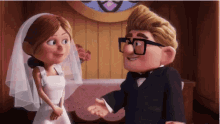 Up Wedding GIF - Up Wedding Pixar GIFs