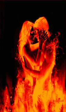 Love On Fire Love GIF - Love On Fire Love Eternal Flame GIFs