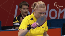 Game Face On Anna Carin Ahlquist GIF - Game Face On Anna Carin Ahlquist International Paralympic Committee GIFs