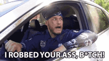 I Robbed Your Ass Bitch Face Tattoo GIF - I Robbed Your Ass Bitch I Robbed You Face Tattoo GIFs