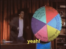 Eric Andre Wheel Of Prizes GIF - Eric Andre Wheel Of Prizes Yeah GIFs