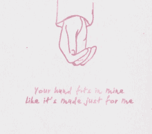 Your Hand Fits In Mine Like Its Made Just For Me Holding Hands GIF - Your Hand Fits In Mine Like Its Made Just For Me Holding Hands Couples GIFs
