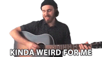 Kinda Weird For Me James Vincent Mcmorrow Sticker - Kinda Weird For Me James Vincent Mcmorrow Bit Weird For Me Stickers