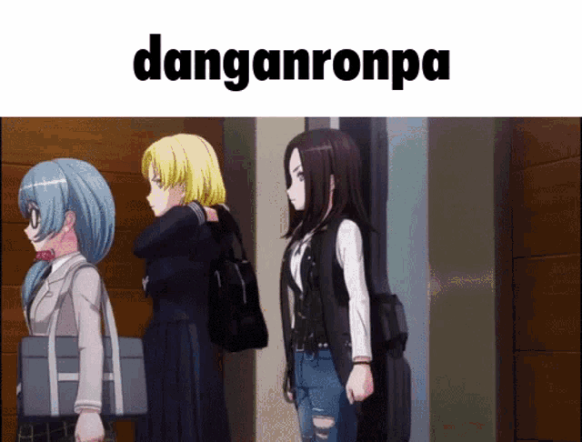 Bandori Danganronpa GIF - Bandori Danganronpa Bang Dream GIFs