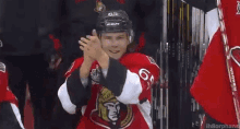 Ottawa Senators Nhl GIF - Ottawa Senators Nhl Clapping GIFs