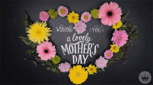 Heart Flowers GIF - Heart Flowers Mothers Day GIFs