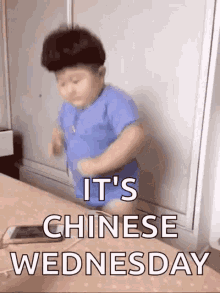 Its Chinese Wednesday Funny GIF - Its Chinese Wednesday Funny Asian GIFs